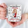 Mommy, You Make Life So Sweet - Family Personalized Custom 3D Inflated Effect Printed Mug - Mother's Day, Baby Shower Gift, Gift For First Mom