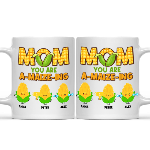 Mommy You're Amazing We Love You So Much - Gift For Mom - Personalized Ceramic Mug - NA94
