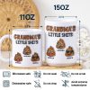 Mommy's Little Shits - 3D Inflated Effect Printed Mug, Personalized White Edge-to-Edge Mug