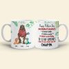 Mommysaurus, Gift For Mom, Personalized Mug, Dinosaur Mom And Kid Mug, Mother's Day Gift