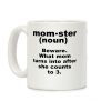 Momster Definition Coffee Mug