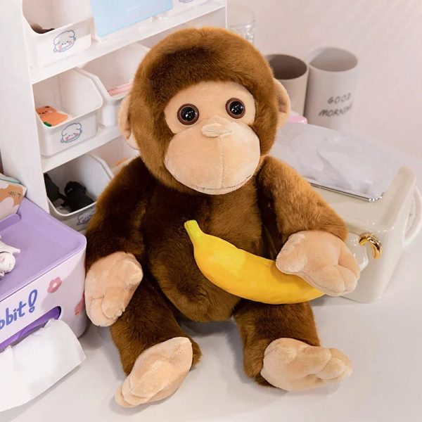 Monkey Doll Soft Plush Toy for Wild Animals