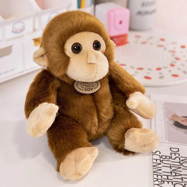 Monkey Doll Soft Plush Toy for Wild Animals