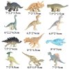 Montessori Miniature Lion Shark Horse Dinosaur Animals Model Set Action Figures