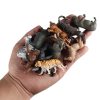 Montessori Miniature Lion Shark Horse Dinosaur Animals Model Set Action Figures