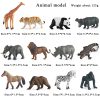 Montessori Miniature Lion Shark Horse Dinosaur Animals Model Set Action Figures