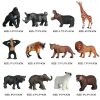 Montessori Miniature Lion Shark Horse Dinosaur Animals Model Set Action Figures
