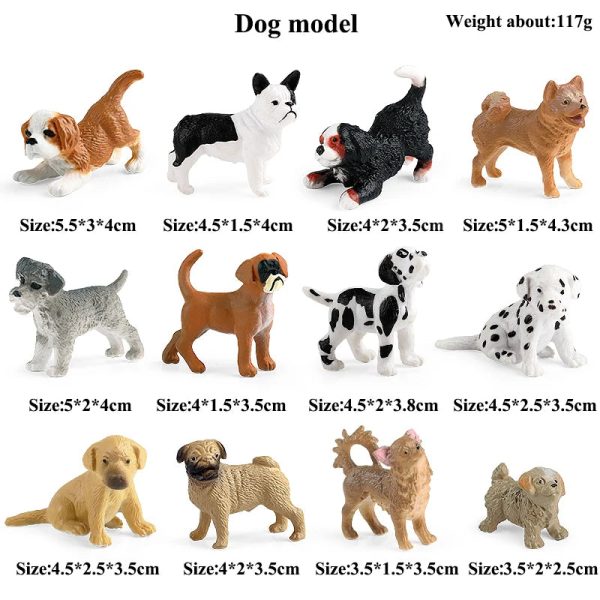 Montessori Miniature Lion Shark Horse Dinosaur Animals Model Set Action Figures
