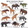 Montessori Miniature Lion Shark Horse Dinosaur Animals Model Set Action Figures
