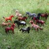 Montessori Miniature Lion Shark Horse Dinosaur Animals Model Set Action Figures