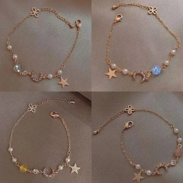 Moon Pearl Bracelet