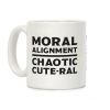 Moral Alignment Chaotic Cute-ral Coffee Mug