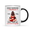 Morning Handsome Beautiful Hope Your Day As Nice As Your Butt Personalized Mug