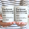 Morning Intolerant Funny - Personalized Mug