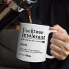 Morning Intolerant Funny - Personalized Mug
