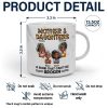 Mother And Daughters A Bond That Can't Be Broken - Personalized Marble Mug