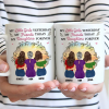 Mother & Daughter My Friend Today My Daughter Forever - Personalized Mug