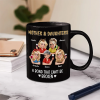 Mother & Daughters A Bond That Can't Be Broken 3D Effect - Personalized Mug