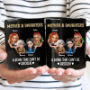 Mother & Daughters A Bond That Can't Be Broken 3D Effect - Personalized Mug