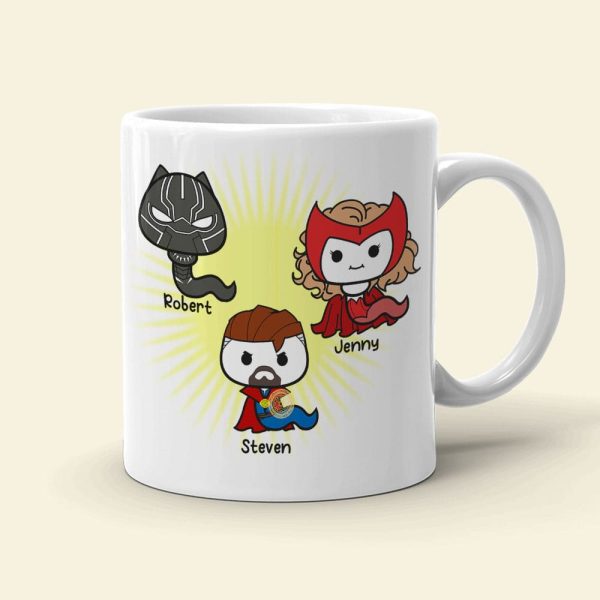 Mother, Dear Mom, Thank you For Not Swallowing Us, Personalized Mug, Mom Gifts, 030HPO290323