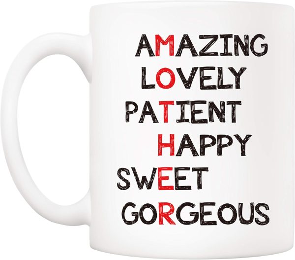 Mother Definition Coffee Mug Funny Gift for Mom from Daughter Son Kids