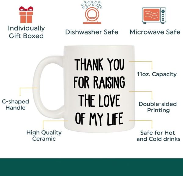 Mother in Law Coffee Mug Gift for Mother in Law from Daughter Son in Law