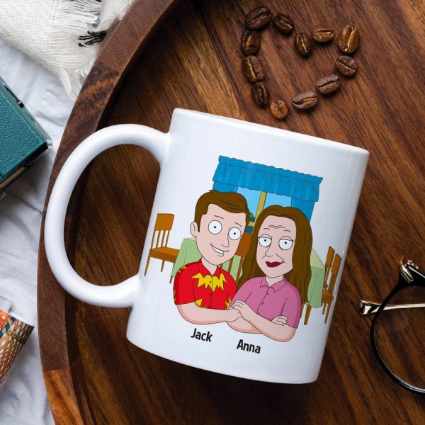 Mother, Mom Thanks For Giving Me Life, Personalized Mug, Gift For Mother, 04DNTN100423HH