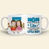 Mother, Mom Thanks For Giving Me Life, Personalized Mug, Gift For Mother, 04DNTN100423HH