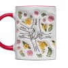 Mothers Love Is Bliss, Is Peace - Personalized 3D Inflated Effect Accent Mug - Gift For Mom, Grandma, Mother's Day | NA94