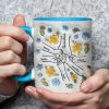 Mothers Love Is Bliss, Is Peace - Personalized 3D Inflated Effect Accent Mug - Gift For Mom, Grandma, Mother's Day | NA94