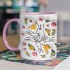 Mothers Love Is Bliss, Is Peace - Personalized 3D Inflated Effect Accent Mug - Gift For Mom, Grandma, Mother's Day | NA94