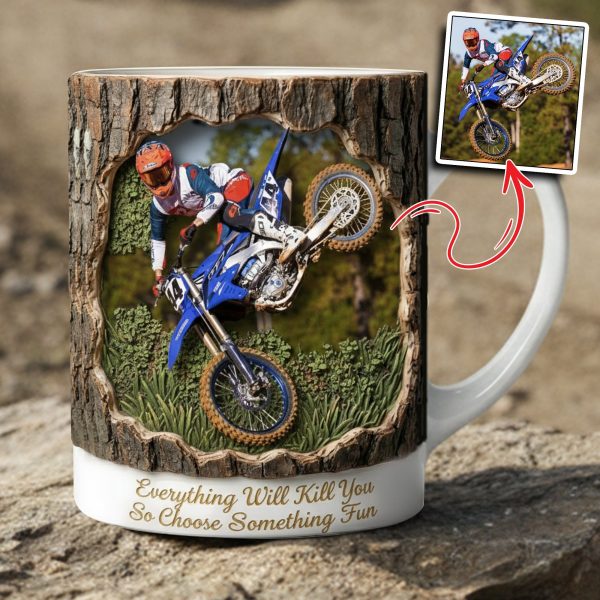 Motocross Coffee Mug - Custom Photo Gifts 05hulu311225