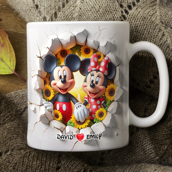 Mouse Couple Mug - Personalized Gifts For Couple 08hupu140425
