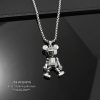 Movable Bear Pendant Necklace