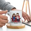 Movie Couple Annoying Each Other Since [Custom Year], Personalized Couple White Mug