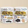 Mug Of Positivitea Self-Love - Friend Personalized Custom Mug - Christmas Gift For Best Friends, Family Members, Coworkers, Yourself
