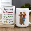Mug with Friendship Quote & Festive Friends Art, cozy holiday coffee, unique gift for Best Friend