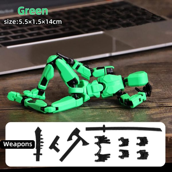 Multi-Jointed Movable Shapeshift Robot 3D Printed Mannequin Dummy 13 Action Figures