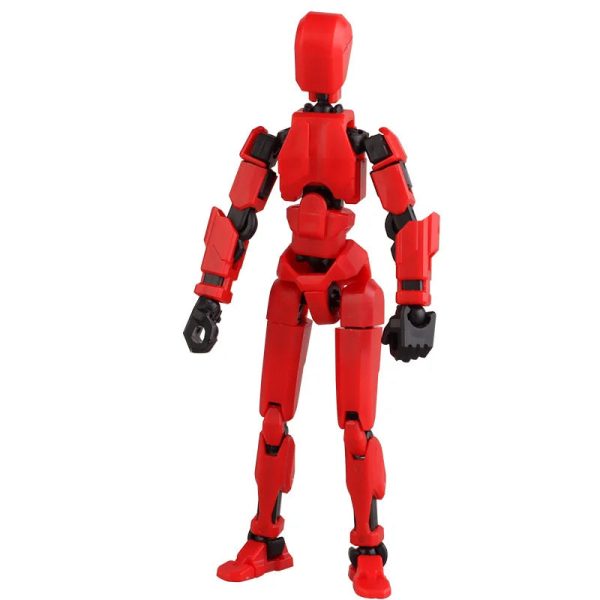 Multi-Jointed Movable Shapeshift Robot 3D Printed Mannequin Dummy 13 Action Figures