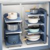 Multi-Layer Under Sink Kitchen Pot Rack