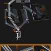 Multifunctional Alloy Desk Tablet Bracket