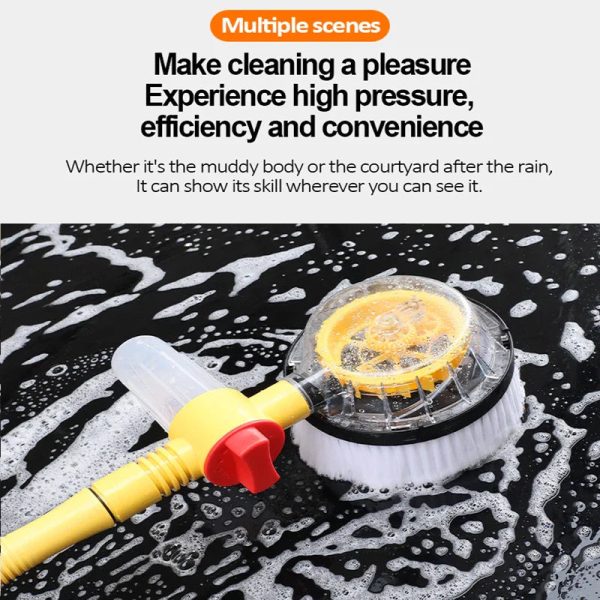 Multifunctional Car Rotary Wash Brush Kit