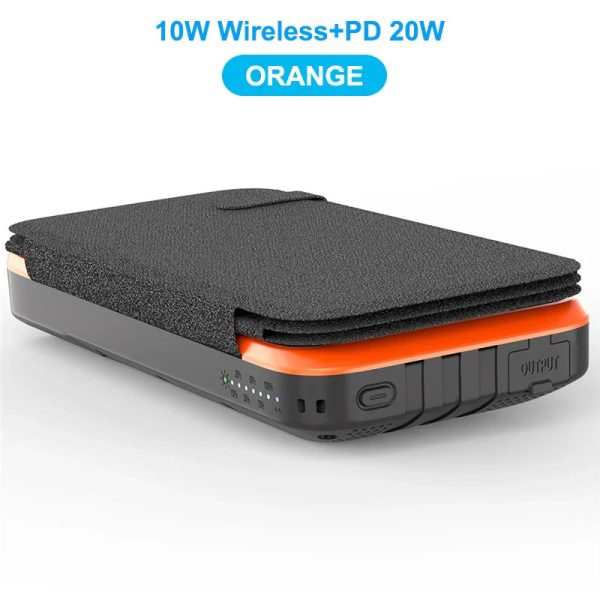 Multifunctional Solar Power Bank Quick Wireless Charger