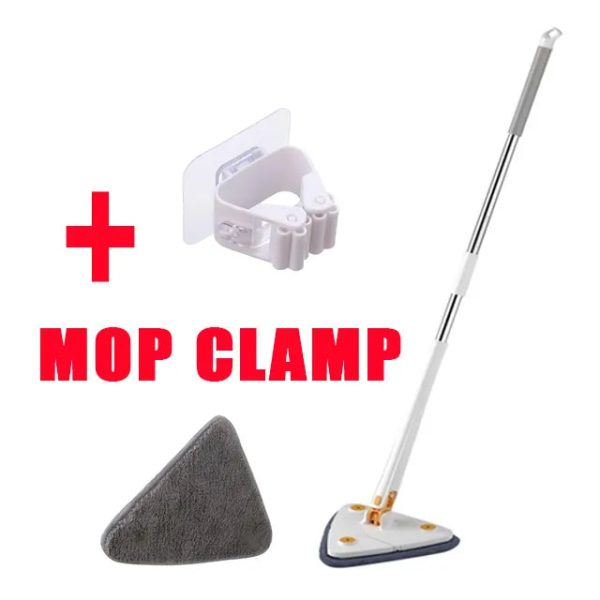 Multifunctional Triangle Self-Draining Lazy Mop