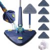 Multifunctional Triangle Self-Draining Lazy Mop