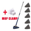 Multifunctional Triangle Self-Draining Lazy Mop