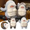 Muscle Shark Plush Toy - Soft Ocean Whale for Kids' Gifts & Fun!