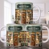 My Bookstore Since, Cozy Bookshelf Design - Personalized Custom Coffee Mug - BLV094_MG