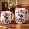 My Butt Would Be So Lonely Without You Couple - Personalized White Edge-to-Edge Mug