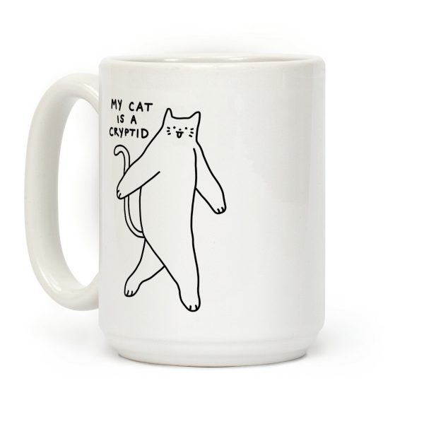 My Cat Is A Cryptid Coffee Mug